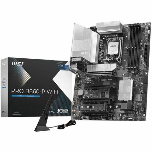 MSI B860-P WiFi Motherboard – LGA 1700, DDR4/DDR5 Compatible MSI B860-P WiFi Motherboard – LGA 1700, DDR4/DDR5 Compatible